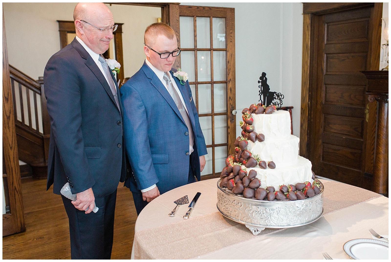  We were ALL giving this look towards the cake all day! I mean, what a beautiful sight. And, when told you have to wait to try it out.... ;)  