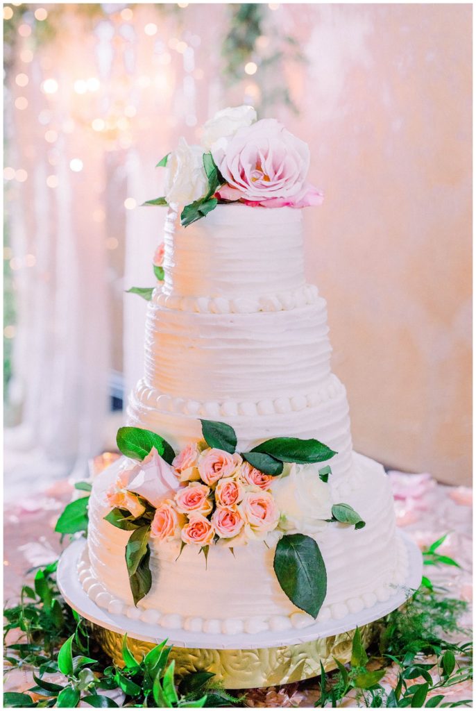 Elegant Wedding Cake by Susan Hicks of Barboursville, WV